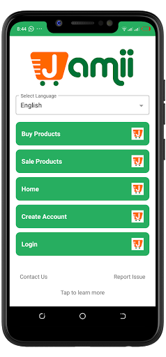 Android application Jamii App screenshort