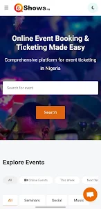 Shows.NG - Events & Tickets