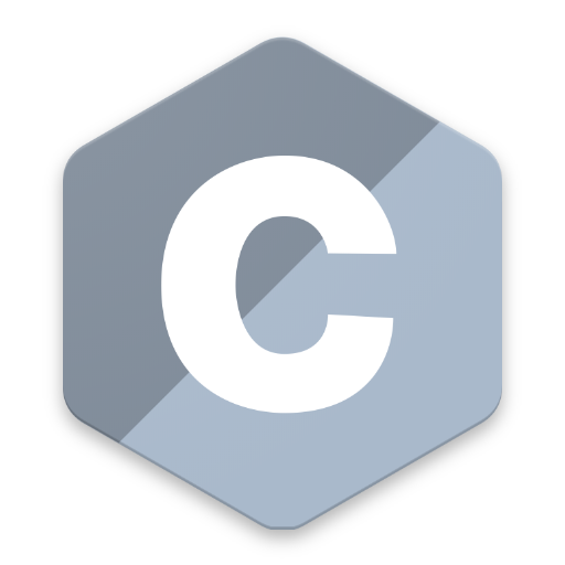 Learn C language - C by exampl logo