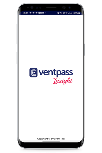 Android application Eventpass insight Organizer screenshort
