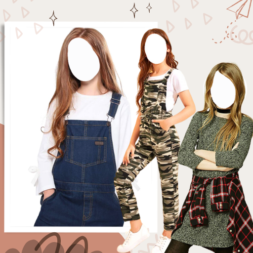 Girls dresses Photo Editor logo