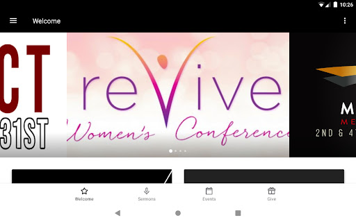 Screenshot of One Community Church Texas