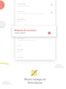 Captura de Pantalla 18 Conejo de navegador privado android