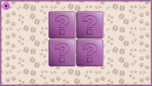 Android application Find Pair: Animals screenshort