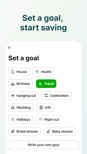 Screenshot of Joola: Savings Goals Tracker