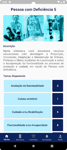 Android application Pessoa com Deficiência 5 screenshort