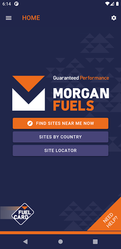 Android application Morgan Fuels screenshort