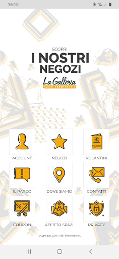 Android application La Galleria Parco Commerciale screenshort