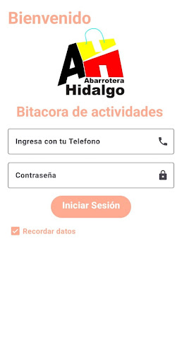Android application Bitacoras Hidalgo screenshort
