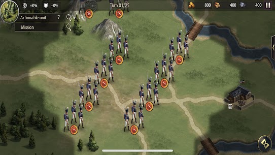 Napoleon Empire War: Army Tactical 1.2.0 MOD APK (Unlimited Money/Medals) 11