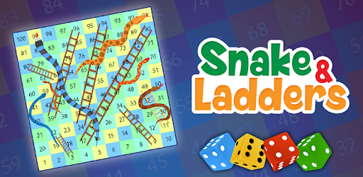 Snake and ladder board game