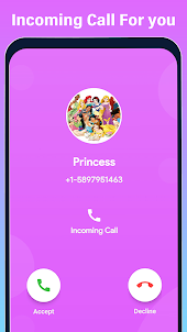 fake call and video chat