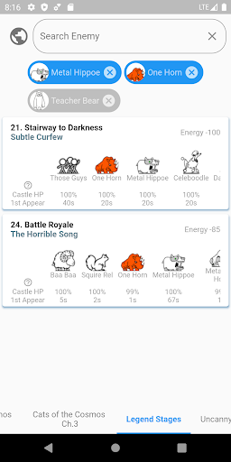 Android application Bounty Mission The Battle Cats screenshort