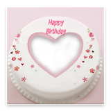 Birthday Cake Photo Frame Maker 2018 icon