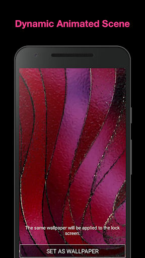 Glass Live Wallpaper Screen 2