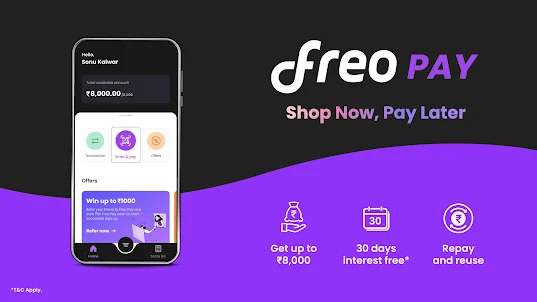 Freo Pay - Pay Later App