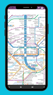 Frankfurt Metro Map 2023