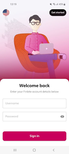 Android application Finbite Finance screenshort
