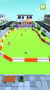 Online-Dribble Kick Pass Game
