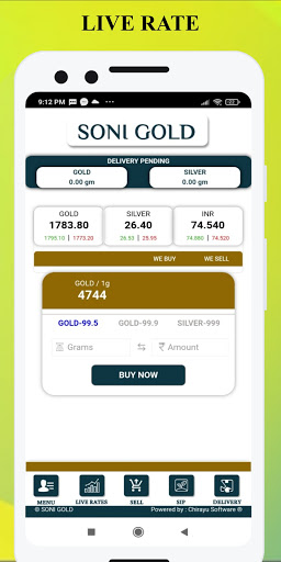 Soni Gold Screen 3