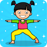 Yoga for Kids & Family fitness icon