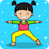 Yoga for Kids and Family fitness - Easy Workout2.30