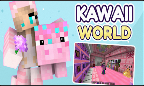Kawaii World MOD minecraft