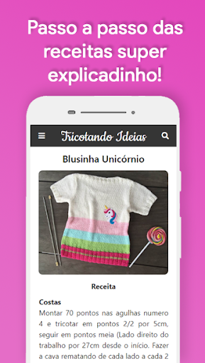 Tricotando Ideias Screen 3