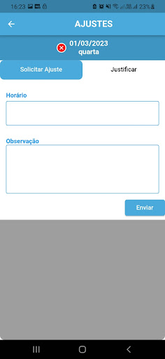 Android application Registrei screenshort