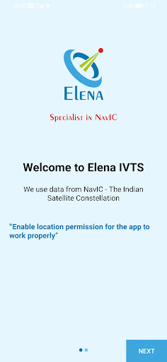 Android application Elena IVTS screenshort