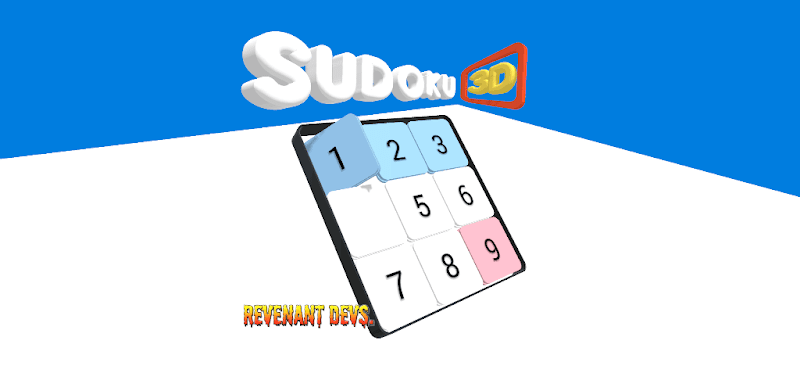 Sudoku 3D - Real 3D, Free, Less ADs