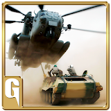 Helicopter Tanks War Simulator icon