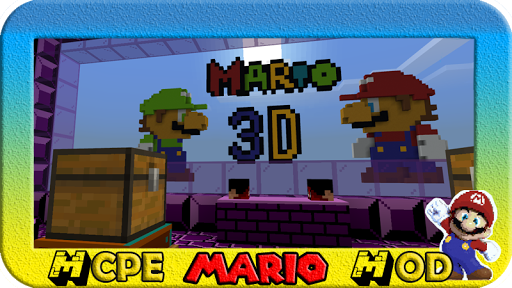 Android application Mod Super Mario 3D Minecraft screenshort
