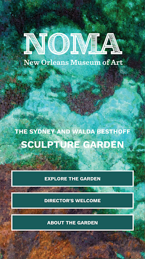 Android application NOMA Besthoff Sculpture Garden screenshort