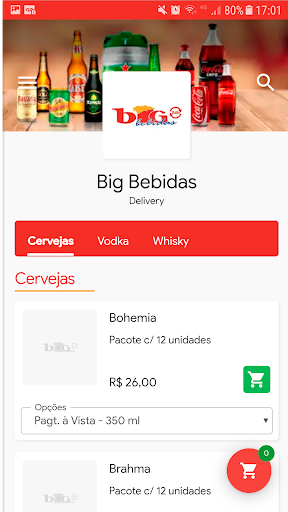 Big Bebidas Screen 2