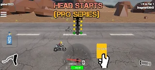 Drag Bikes 3 - Screenshot 1
