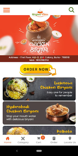 Biryani Vibes Screen 2