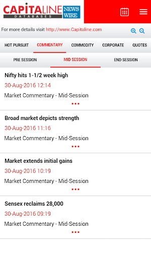 Capitaline Newswire - Capital Screen 3