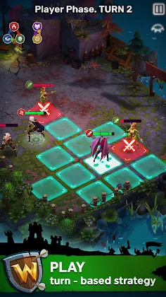 Warmasters: Turn-Based RPG - Screenshot 1