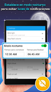 Captura 7 Alertes flash LED - Appel, SMS android