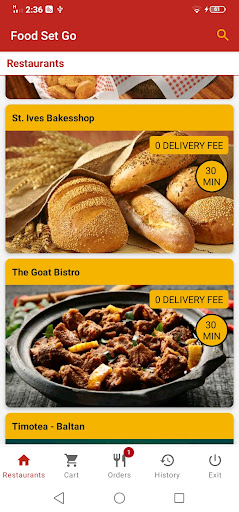 Food Set Go - Food Delivery Se Screen 3