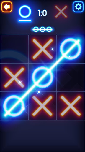 Code Triche Glow Tic Tac Toe APK MOD (Astuce) screenshots 2