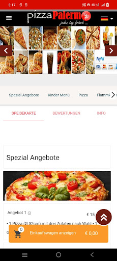Pizza Palermo Screen 2