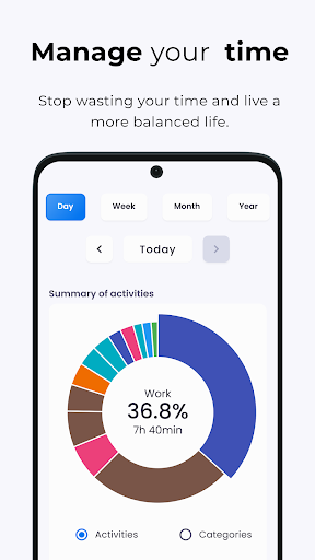 MyTime - Time & Habit Tracker Screen 3