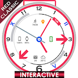 Red Classic Watch Face icon