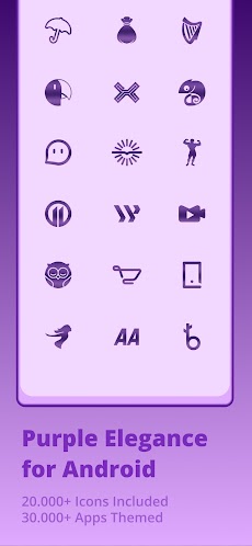 Purple Obsidian - Icon Packのおすすめ画像2