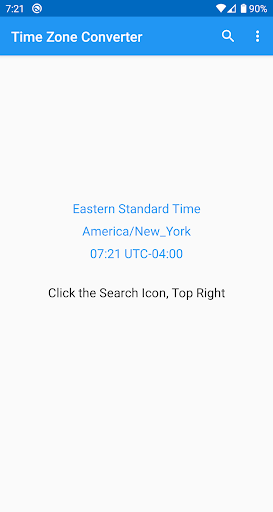 Android application Cron - Time Zone Converter screenshort