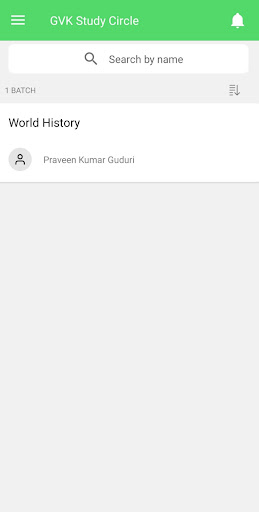 GVK Study Circle Screen 2