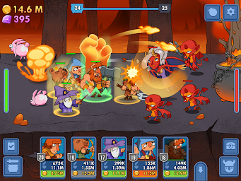 Semi Heroes: Idle & Clicker Adventure - RPG Tycoon