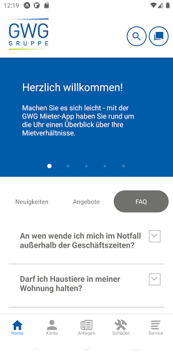 GWG-Gruppe Screen 3
